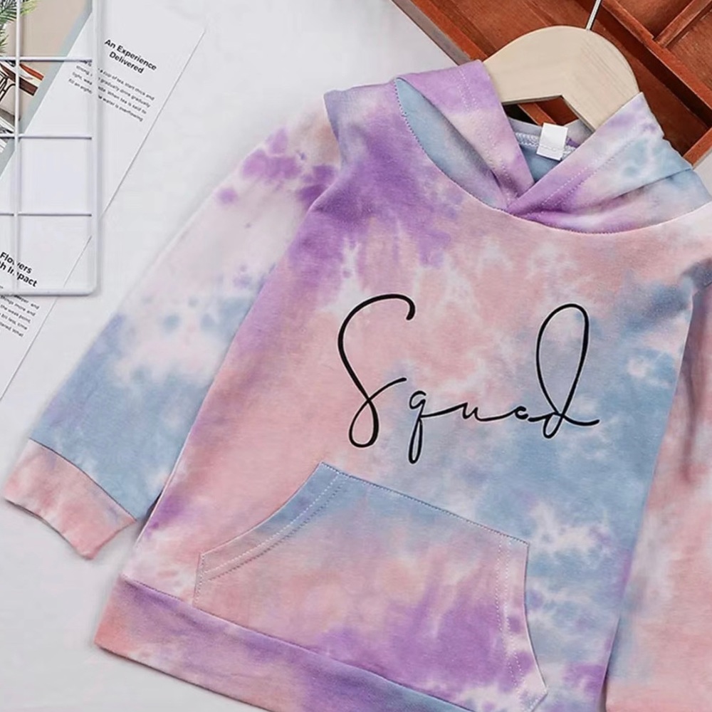 Girls hooded sweatshirt